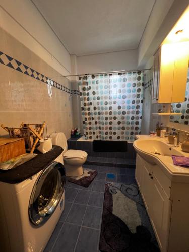 Fürdőszoba, Kolovos House in Varvitsa Lakonias