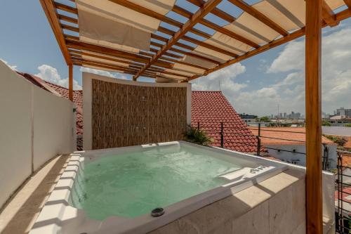 Hotel Boutique Bovedas de Santa Clara By Accor - 온수 욕조