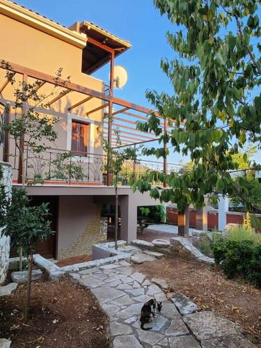 Exterior view, Agrampeli Villa in Omala