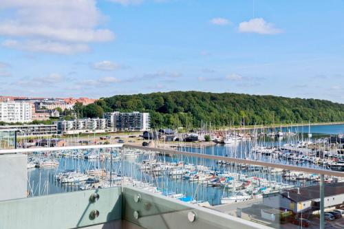  Spacious waterfront apartment with marina and sea view in Aarhus