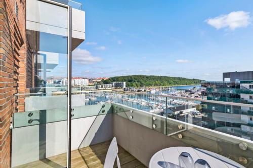  Spacious waterfront apartment with marina and sea view in Aarhus