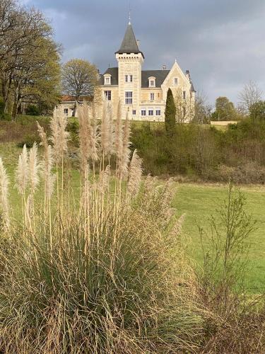 Chateau de Bellevue B&B et Appartements avec Piscine saisonal chauffée et Chambres partout climatisées chambre d'hôte Saint-Avit