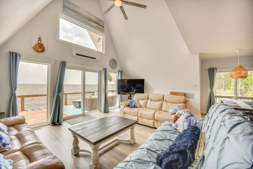 Cabin on Albemarle Sound with Dock and 2 Kayaks, Shiloh (Foto 3)