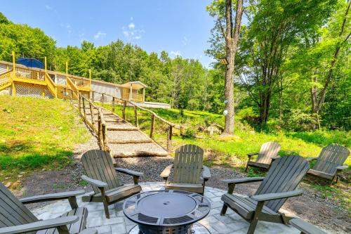 . Nature Escape in Unadilla: Modern Home w/ 2 Decks