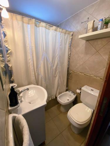 샤워실, Postales de Rosario Amplio depto a metros del Rio, zona norte in 리산드로 데 라 토레