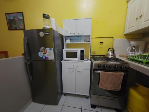 مطبخ, Hostal La Campana in سان ميجويل