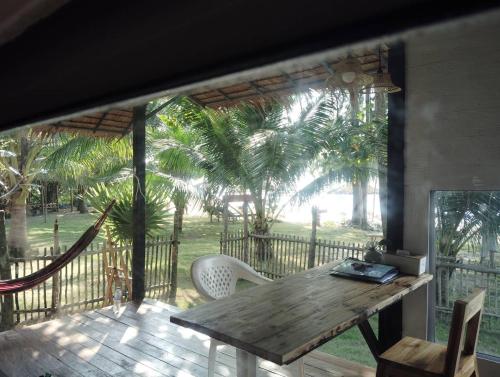 Balcony/terrace, Koh Phaluai beach cottage in Ko Phaluai