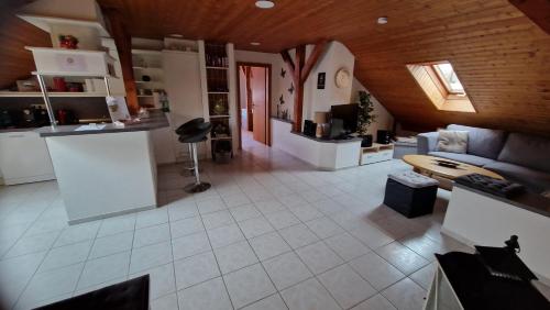 廚房, Ferienwohnung Schwarz in 埃伯曼施塔特