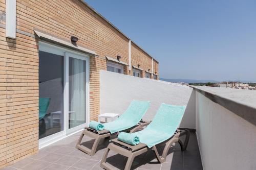 Erkély/terasz, Eurosalou & Spa in Salou