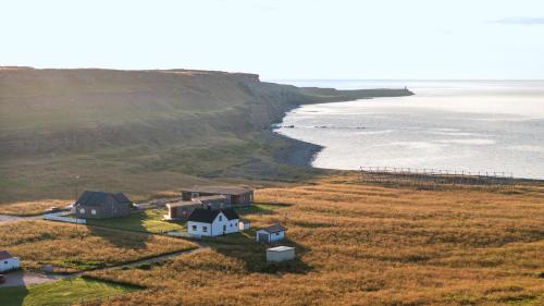 外部景觀, Ekker Island Arctic Lodge in 瓦德瑟