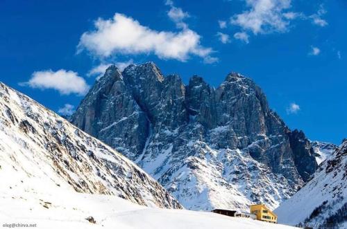 Exterior view of Zeta Camping -Chaukhi View Mountain Retreat