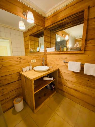 ห้องน้ำ, Ruhige und einladende Wohnung in Leutasch in เอมมัท