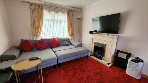 Спільний лаунж/ТБ зона, Lovely Home Stay Private room Shared bathroom in Сент-Ендрюс