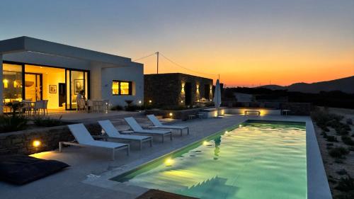 Villa Architecte Exceptionnelle - Paros, Naoussa - Villa Andreas in เกาะเพรอส
