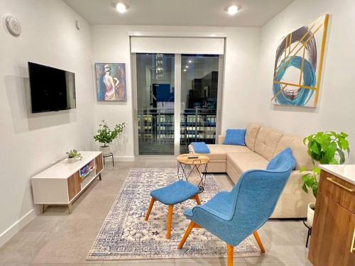 Downtown Miami King Bed, Luxe Condo, Free Parking in Miami, USA