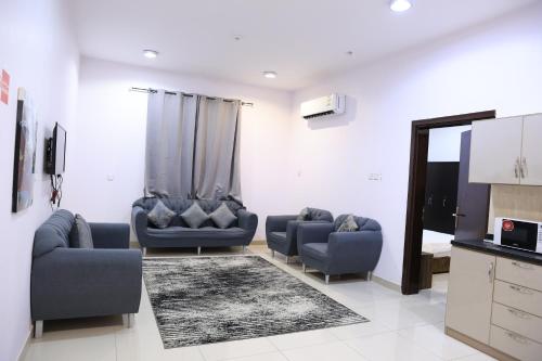 Közös társalgó / TV, فندق طريق العرب in Al Bukayriyah