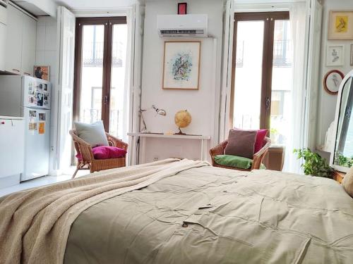 Bonito y acogedor estudio en zona cultural, Madrid