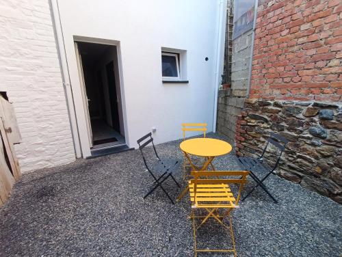 A szálláshely kívülről, Au ptit Hottonruy in Stavelot városközpont