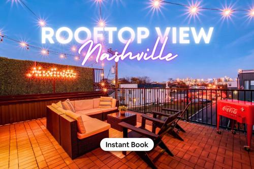 Huge Space 10 Beds Rooftop with City Views