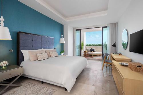 陽台/露台, BON Hotel at VidantaWorld Nuevo Vallarta in 新巴利亞塔