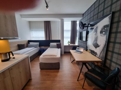 my MINGA Airport serviced Apartments in Hallbergmoos, Deutschland