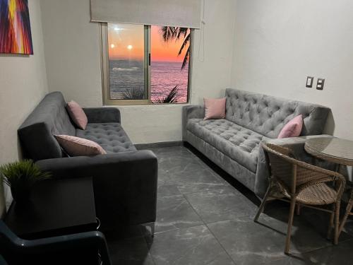 Bonito departamento a pie de playa en Manzanillo in 曼薩尼約市中心