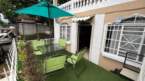 Exterior view, Rivera Family Airport Apartments in San Luis