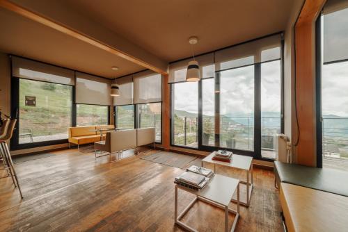 景色, Quadrum Hotel in グダウリ