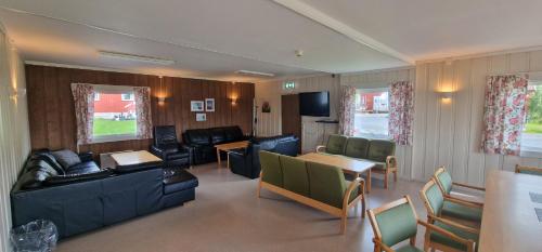 ห้องส่วนกลางสำหรับนั่งเล่น/ดูทีวี, Camp Sjusjøen in กลางเมืองลิลเฮัมเมอร์