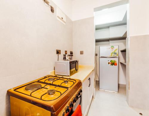 מטבח, Azania ,Cozy unit opposite Movenpick hotel in ניירובי