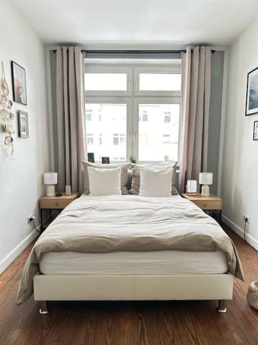 Lovely City Apartment with Balcony, central, Hamburgo (foto 9)