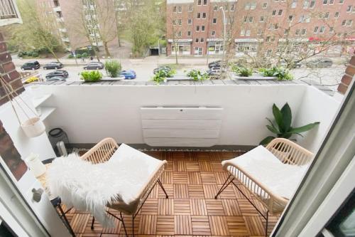 Lovely City Apartment with Balcony, central, Hamburgo (foto 10)