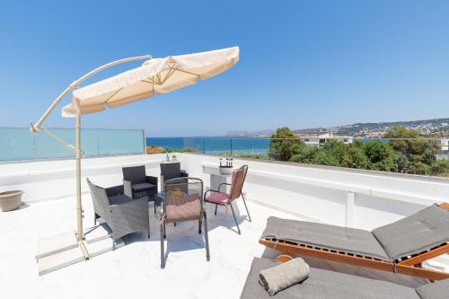 Notus Chania Crete Room Type - Premium Suite with Terrace and Panoramic Sea View