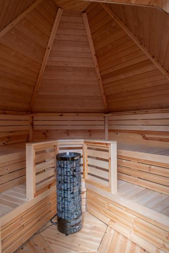 Sauna, Thuringer Tannenhof Ferienwohnungen in Triptis