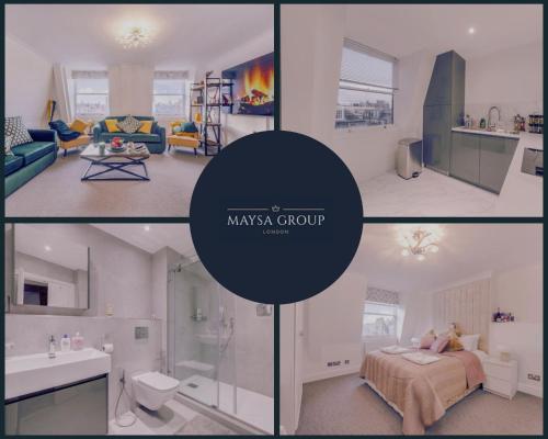 City Chic 3 Bedroom 2 Bathroom Luxury Living 7HS, Londyn