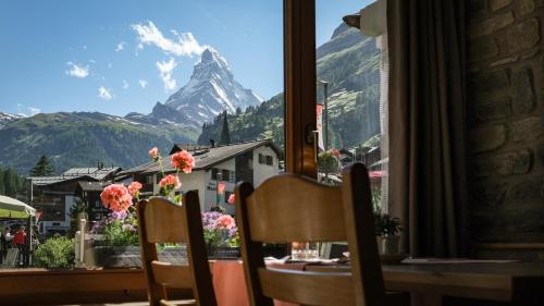 View, Hotel Parnass in Zermatt