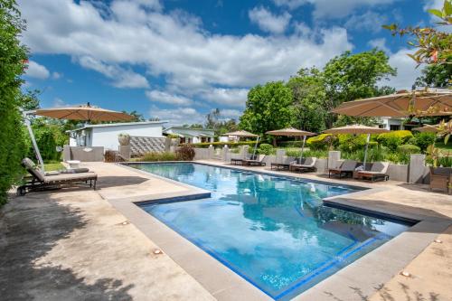 泳池, Nut Grove Boutique Hotel in 白水河