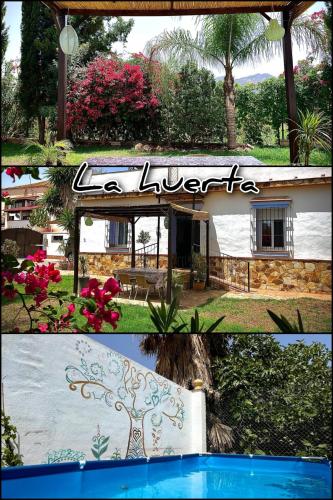 la huerta rural house in the nature with pool and garden, next the center gîte à louer Estación de Cártama