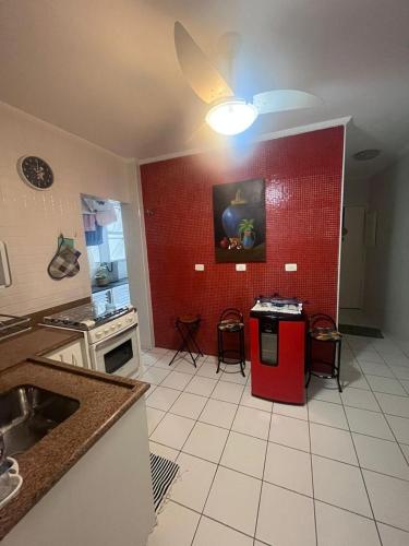 Kitchen, Melhor de Guaruja - Praia de Pitangueiras near Nossa Senhora de Fatima e Santo Amaro Parish