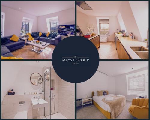 Elegant 3-Bedroom Penthouse in Marble Arch 70, London