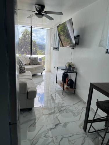 ONE BEDROOM Ocean- Mountain View home five min to beach in Luquillo