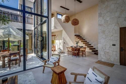 Xunkari Oasis Villa 3BR-3BA Private Pool in Tulum, Mexico