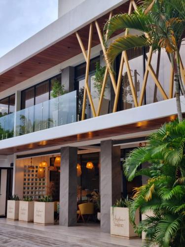 Vista exterior, Hotel Tepeu in Flores