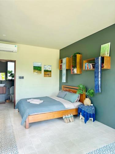 1 double bed