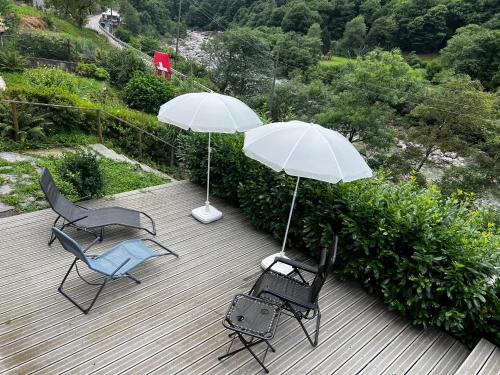 Paradiso in verzasca Motta in Brione