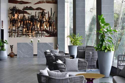 A szálláshely kívülről, Novotel Nairobi Westlands in Nairobi