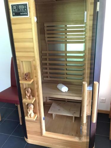 Sauna, Mountain River Luxury Apartment in Vala Diljēza