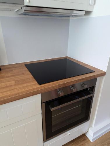 廚房, FeWo Bergsonne - 2 Schlafzimmer, modern, Familie, ruhige Lage in 上維森塔爾