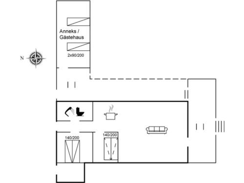 Holiday Home Frithgæst - 100m to the inlet in Sealand by Interhome in Skibby