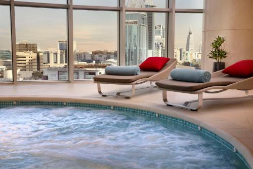 Badestamp, Hilton Riyadh Olaya in Al Olaya